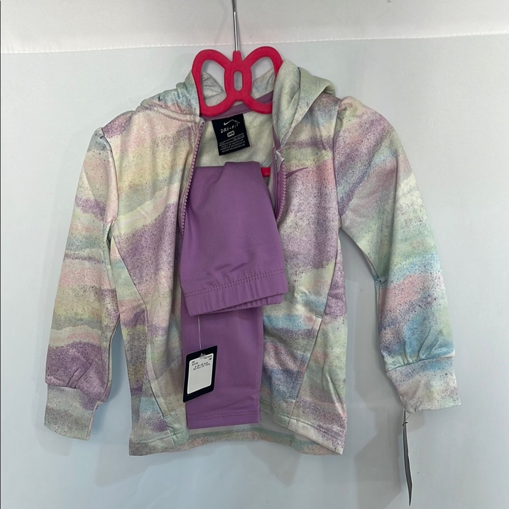 NWT/ Nike Girls’ 2-Piece Therma-FIT Set - Picture 1 of 3